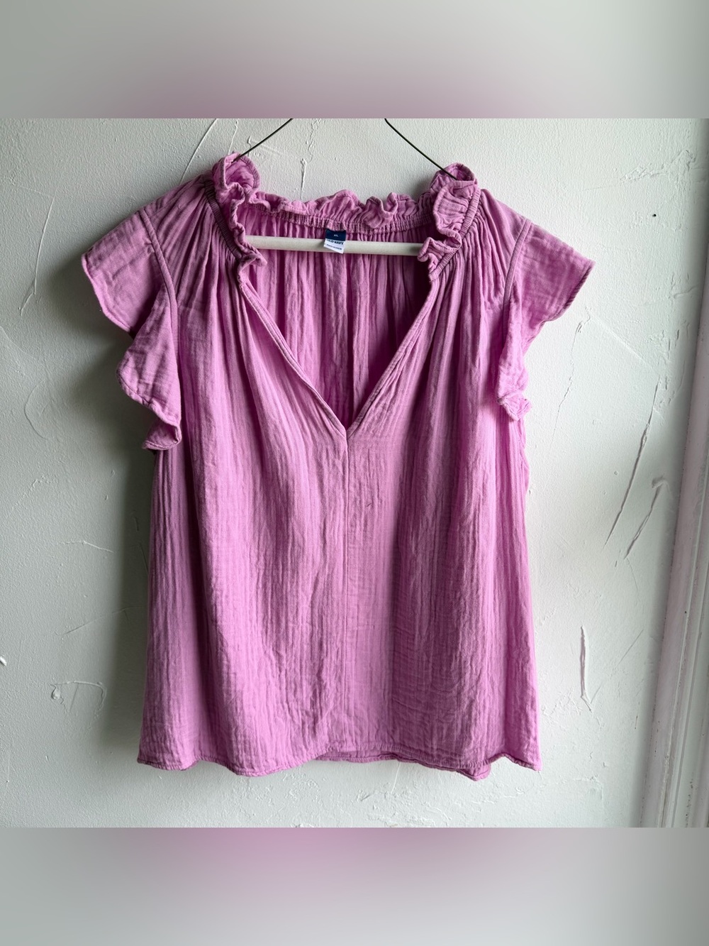 Old Navy Sleeveless Crinkle Gauze Top Size XL